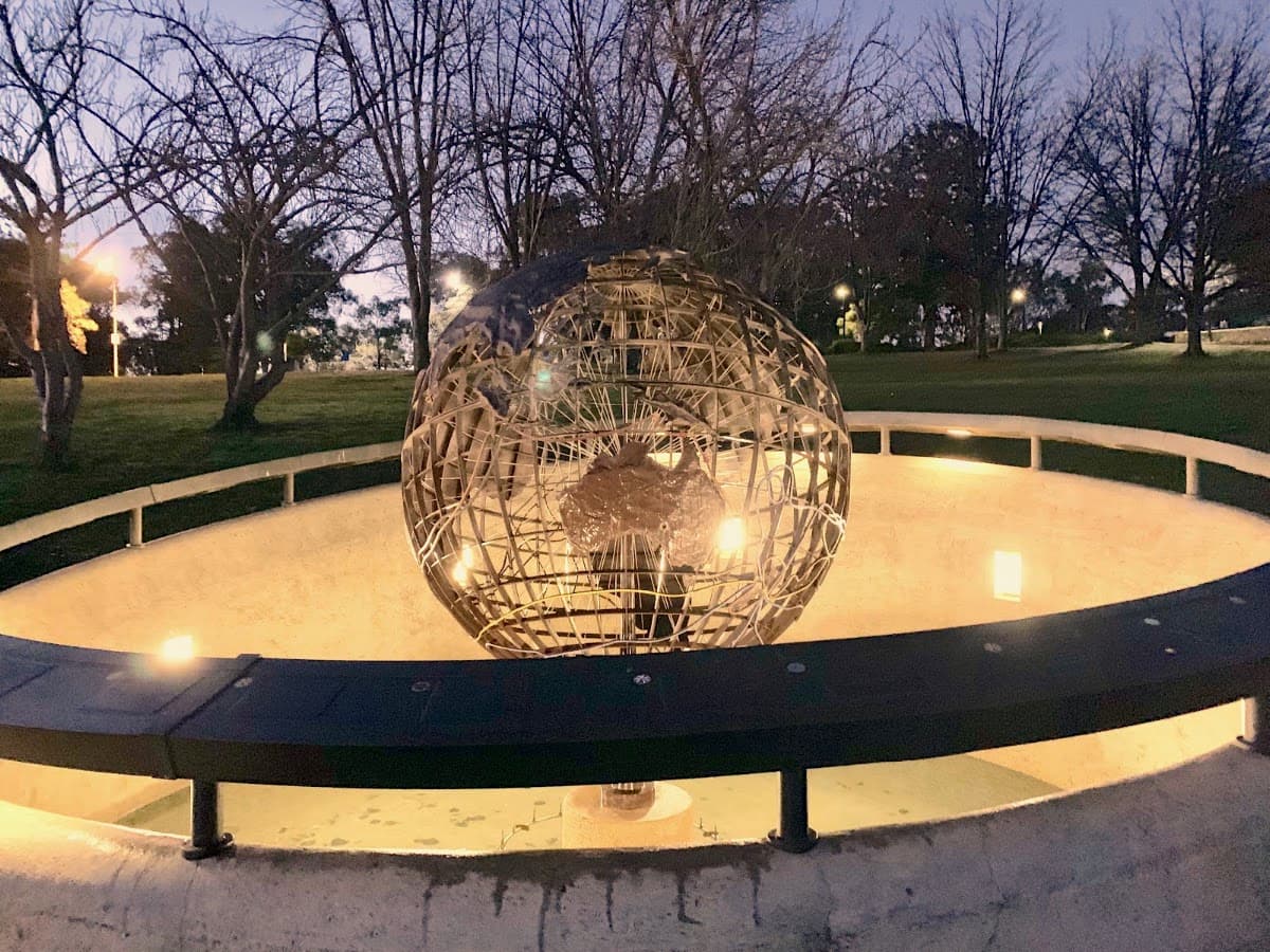 Captain Cook Memorial Globe
